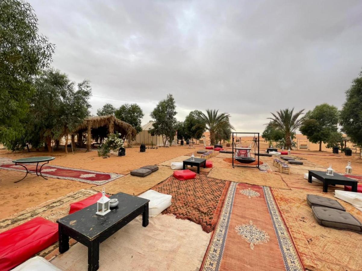 Erg Chebbi Sahara Camp Hotel Merzouga Buitenkant foto